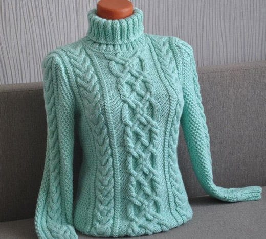 Aran Knit Pattern