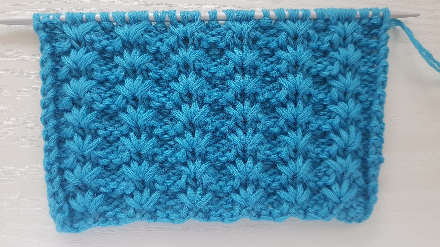 Star Stitch Knitting Pattern. 