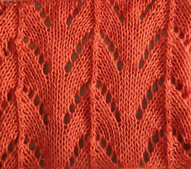 lace knit stitch pattern