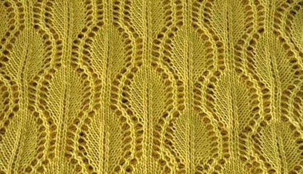 leaf lace stitch 
