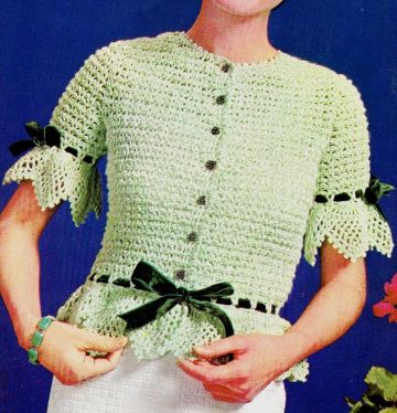 Blouse crochet