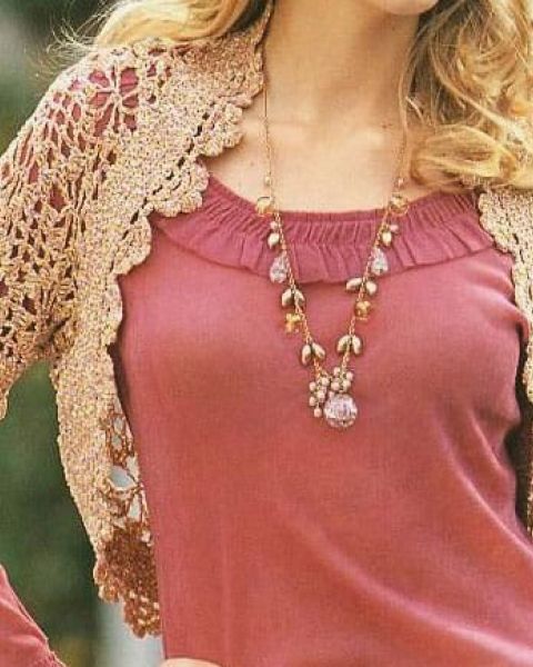 Bolero crochet