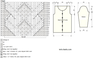 cardigan chart