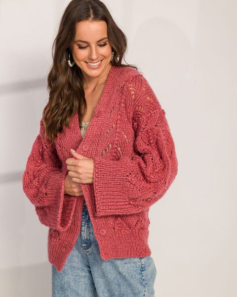 Lace Cardigan Knitting Pattern
