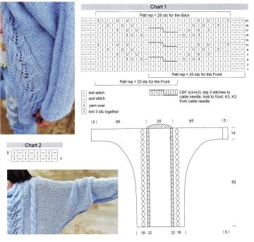 cardigan chart