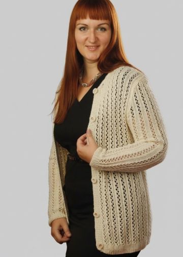 Lace Cardigan with Buttons