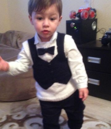 Tuxedo Vest and Bow Tie