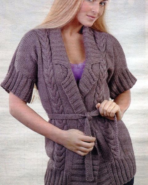 Cable Pattern Jacket