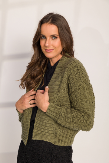 Jacket in Fancy Pattern