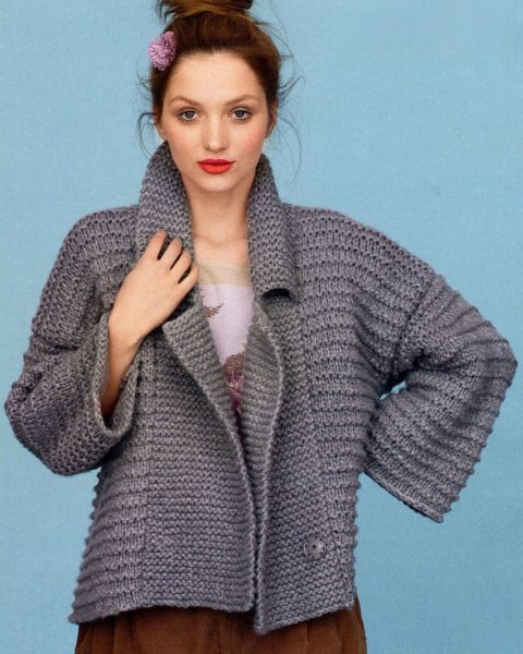 Jacket with Collar and Lapels