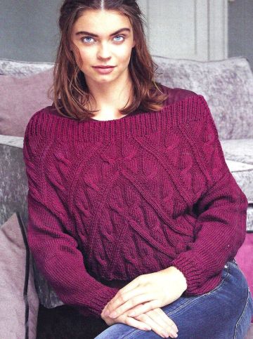 Pullover with Low Sleeves