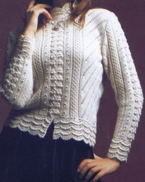 White Pullover