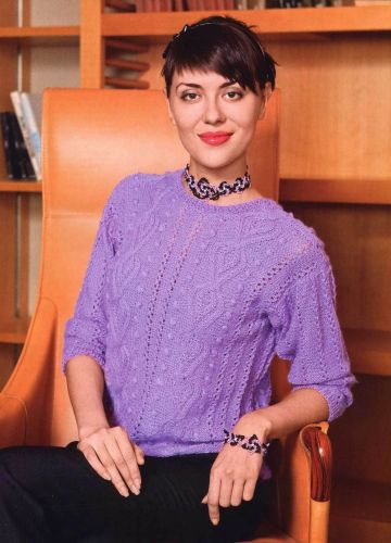 Textured Pullover Pattern