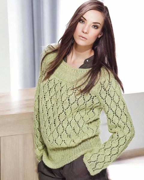 Lace Pullover Knitting Pattern