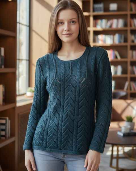 Lace Pullover