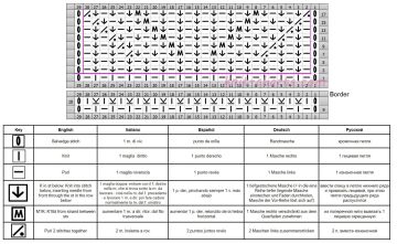 half brioche stitch chart