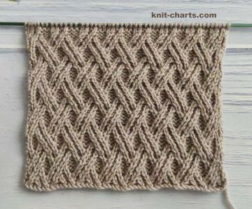 Twisted Stitches Knitting Pattern