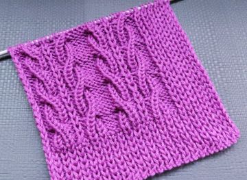 Cable Stitch Knitting Stitch 