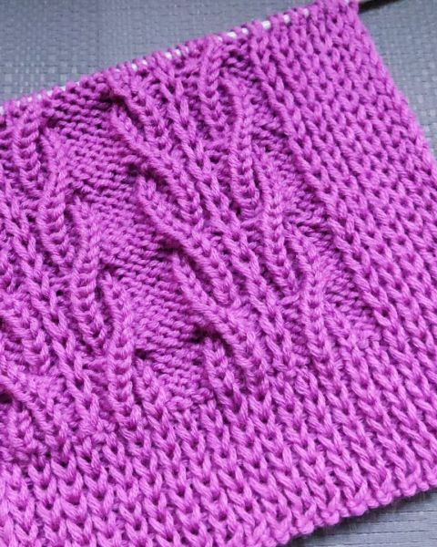 Cable Stitch Knitting Stitch 