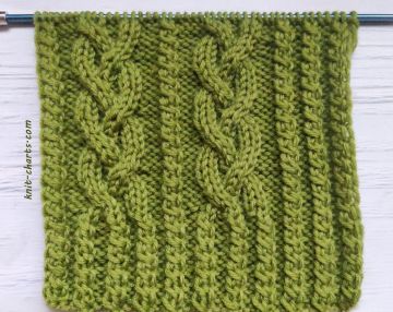 Cable Stitch Knitting Stitch 