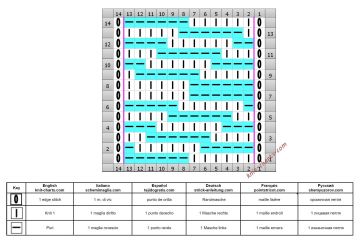 Diamond Stitch chart