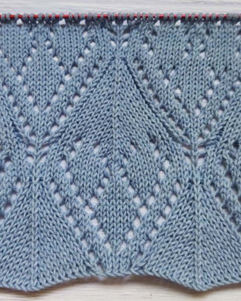 Diamond Knit Stitches - Free Knitting Patterns