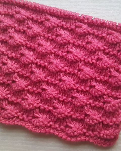 Fancy Stitch Knitting Pattern