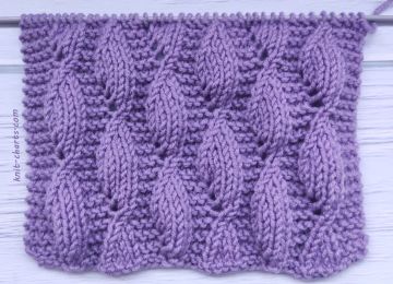 Fancy Stitch Knitting Pattern