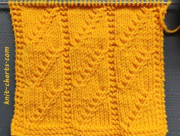 Fancy Stitch Knitting Pattern