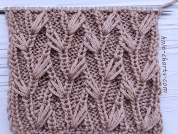 Fancy Stitch Knitting Pattern