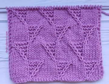 Fancy Stitch Knitting Pattern