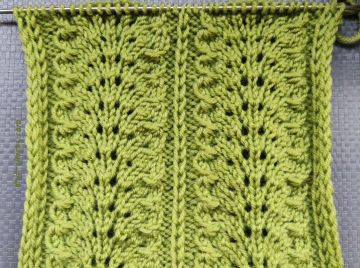 Fancy Stitch Knitting Pattern
