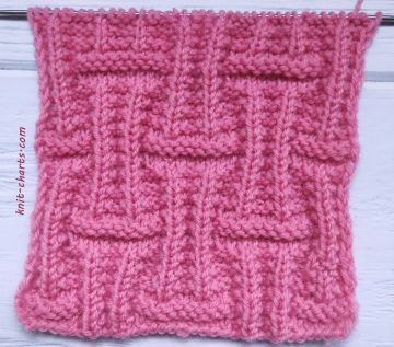 Fancy Stitch Knitting Pattern
