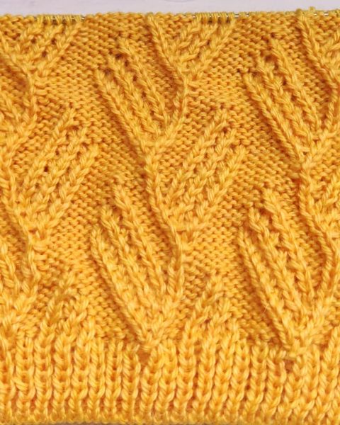 Fancy Stitch Knitting Pattern