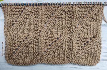 Fancy Stitch Knitting Pattern