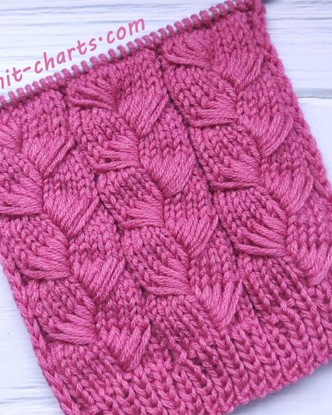 Long Loop Stitch Knitting Pattern