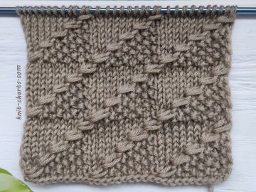 Fancy Stitch Knitting Pattern