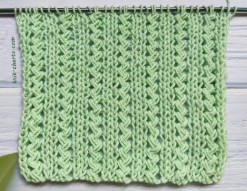 Fancy Stitch Knitting Pattern