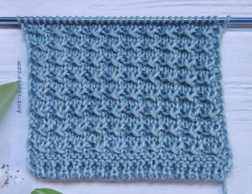 Fancy Stitch Knitting Pattern