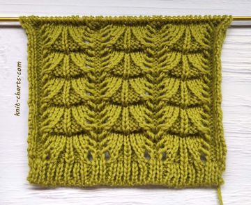 Fancy Stitch Knitting Pattern