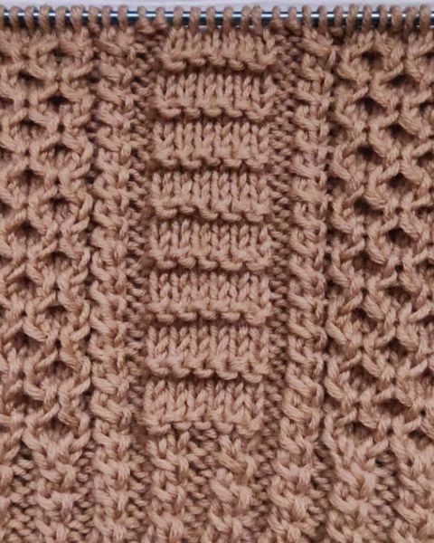 Honeycomb Stitch Knitting Pattern