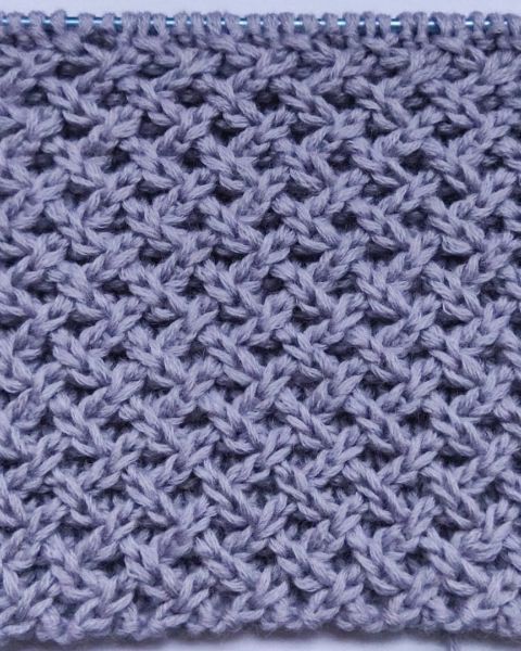 Honeycomb Stitch Knitting Pattern