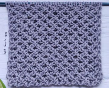 Honeycomb Stitch Knitting Pattern