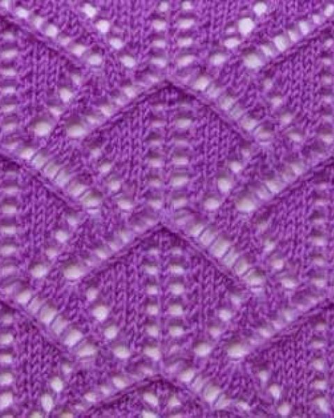 Lace Knit Stitch Pattern