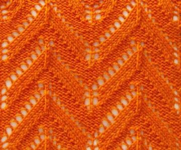 Lace Knit Stitch Pattern
