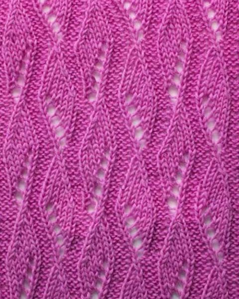 Lace Knit Stripes
