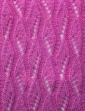 Lace Knit Stripes