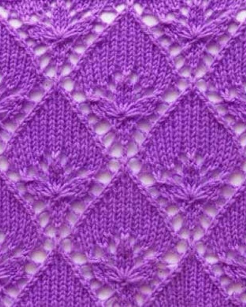 Lace Knit Stitch Pattern