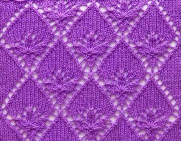 Lace Knit Stitch Pattern