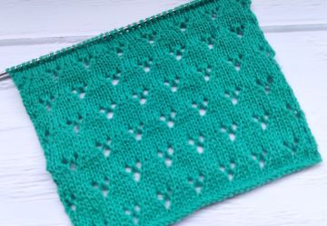 Lace Stitch Knitting Pattern